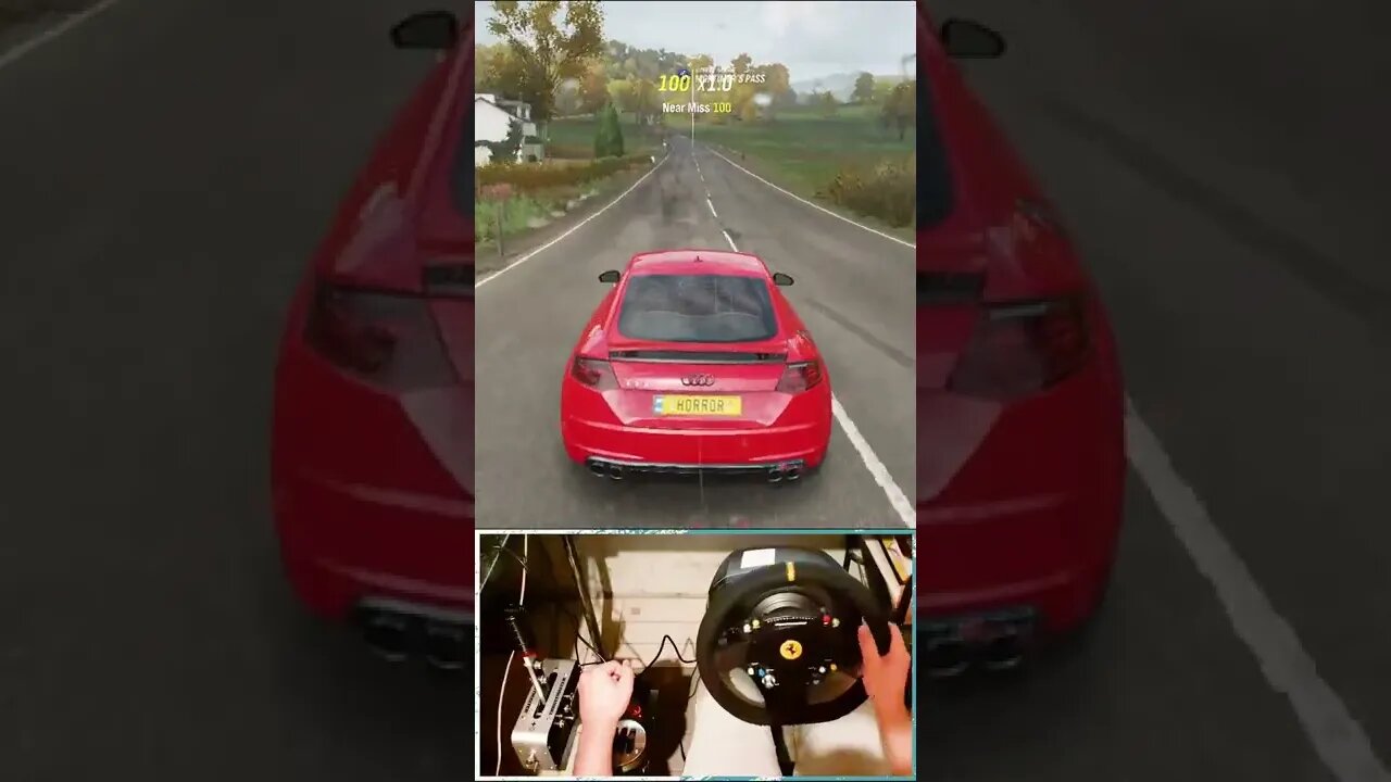 How my cousin leave home VS how he returns in his Audi TTS - Forza Horizon 4 #shorts