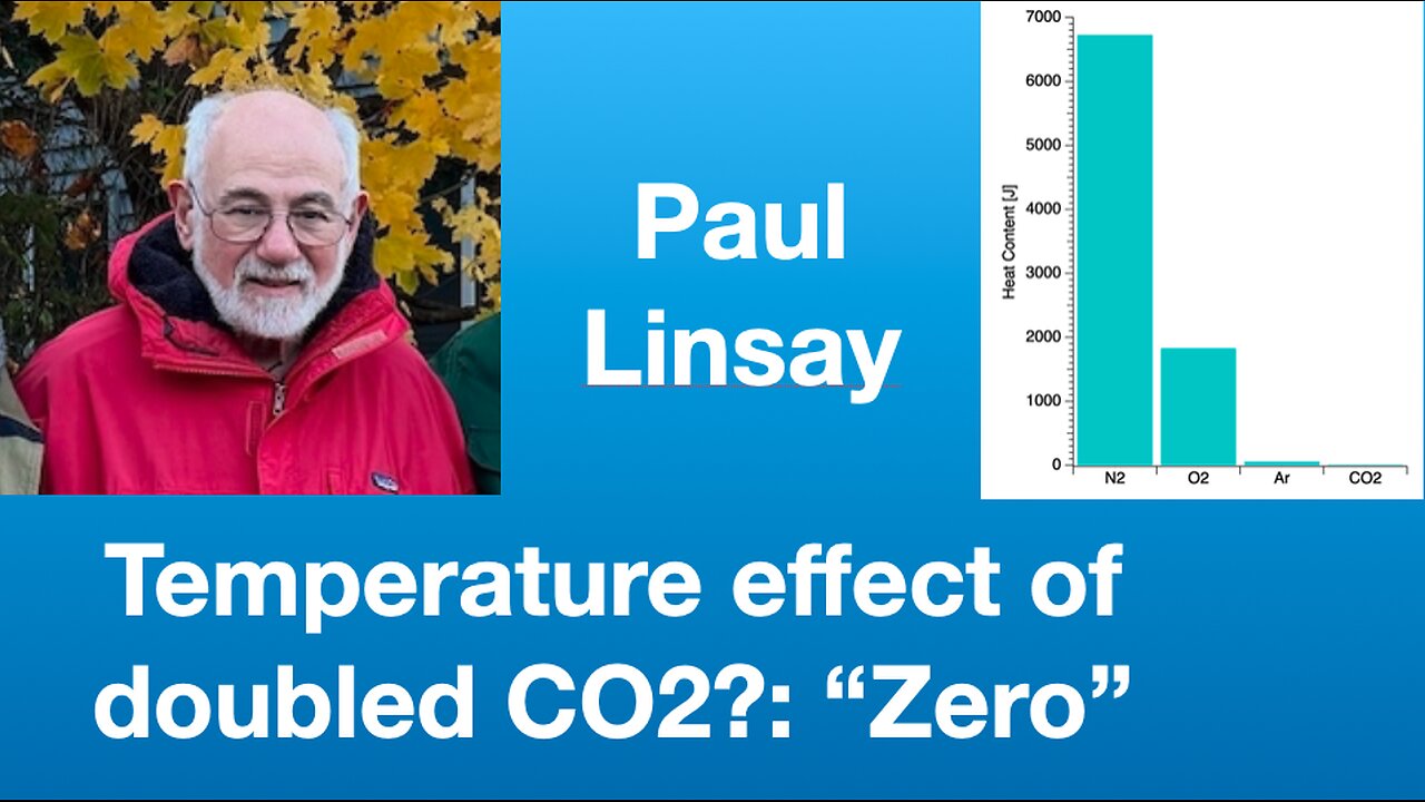 Paul Linsay: An Analysis of Climate Model Assumptions | Tom Nelson Pod #257