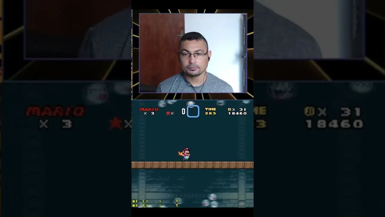 How to unlock TOP SECRET AREA Super Mario World #shorts