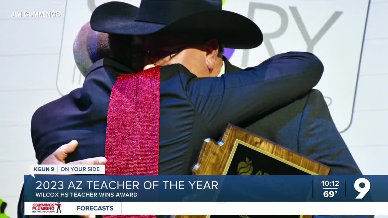 Arizona's 2023 Teacher of the Year from Wilcox High School