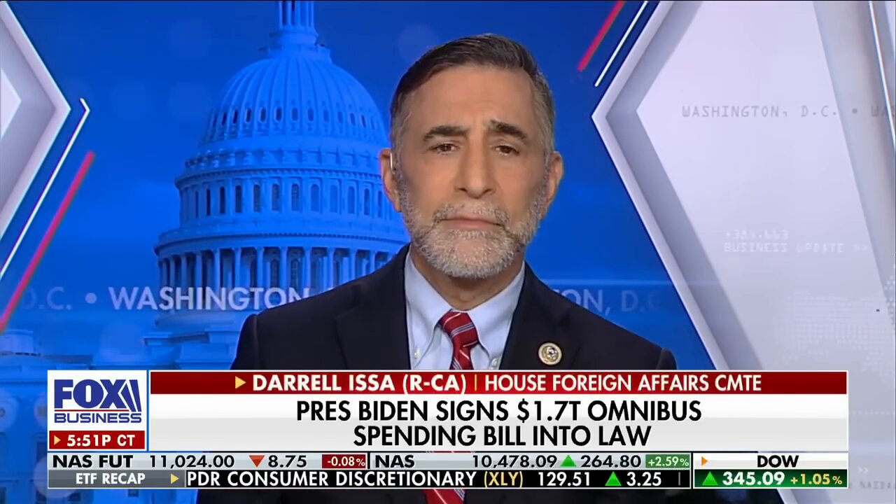 Rep. Darrell Issa: We are driving up the cost of fuel