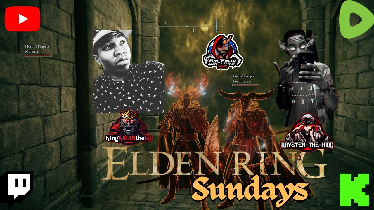 Elden Ring SUNDAYS W/ CTG FEAT. KING KMAN & KRYSTEN-THE-KIDD| + ELDEN RING AFTER HOURS| 02/04