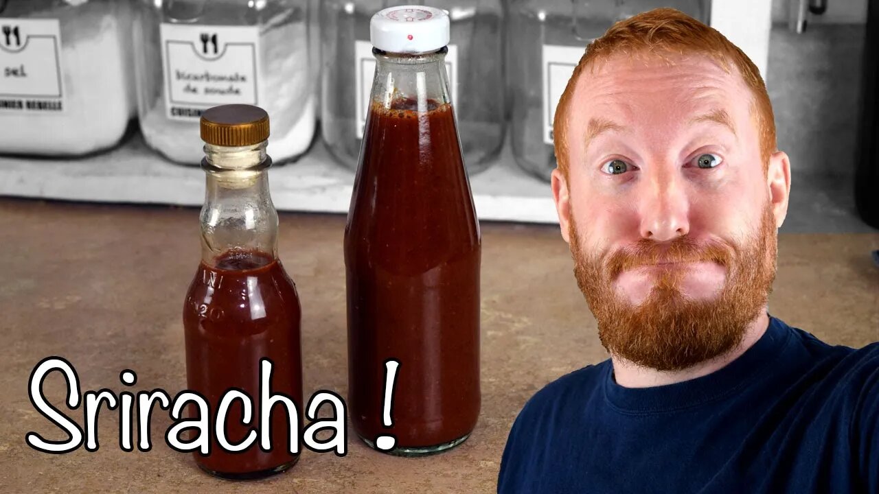 Sriracha | Sauce Piment Fermentée Maison | Facile et Piquante 🥵