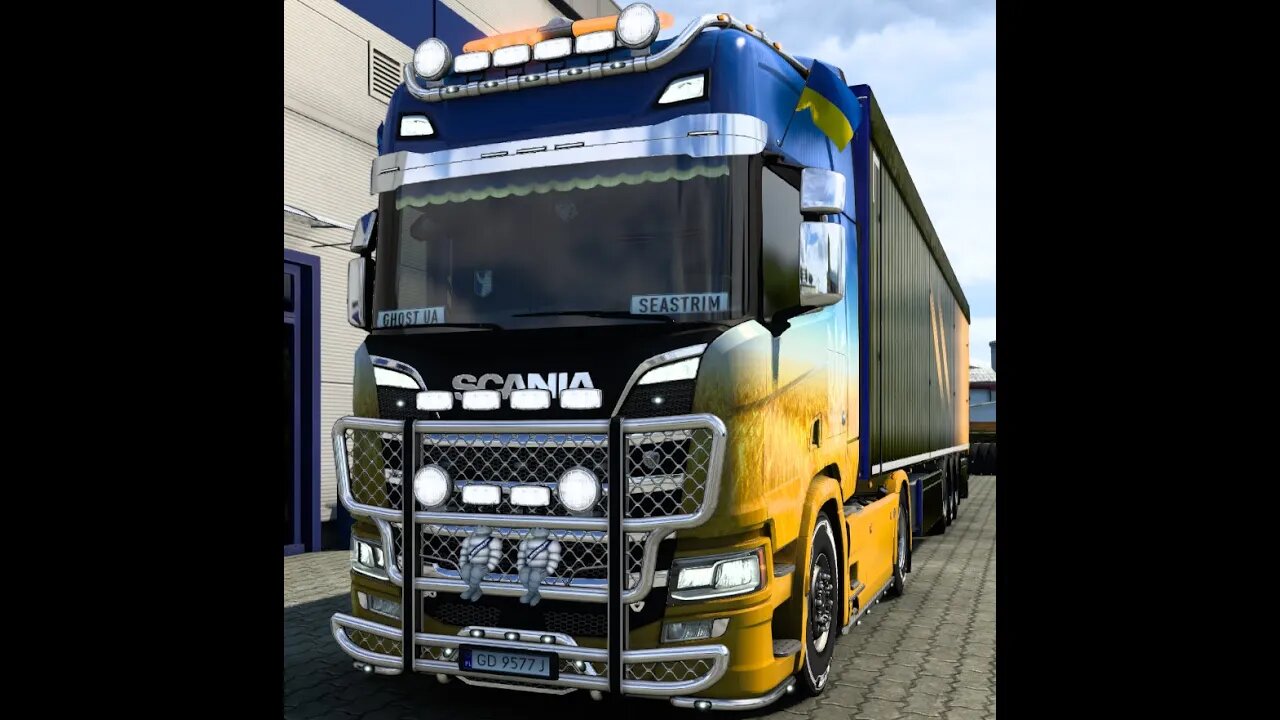 НІХТО НАС НЕ СПИНИТЬ - СЛАВА УКРАЇНІ. Ukrainian Logistic Company - ETS 2