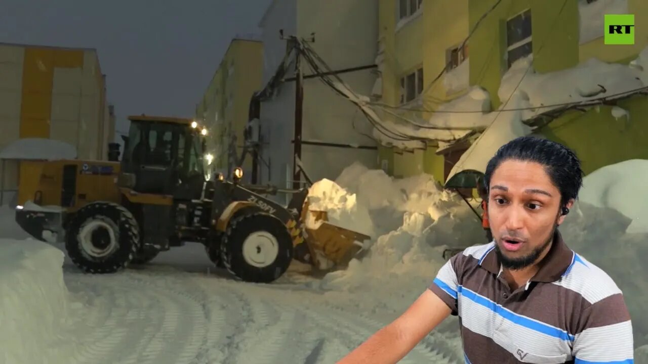 Mighty! | Russia's Norilsk city 'taken hostage' by huge snowfall REACTION