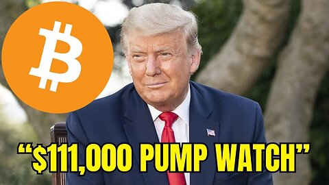 Bitcoin $111,000 LIVE Pump Watch!