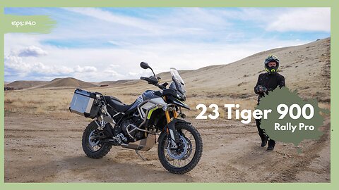 Cat's out of the bag! 23 Triumph Tiger 900 Rally Pro Aragon edition