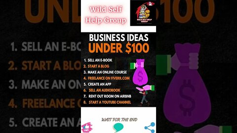 🔥Business ideas under $100🔥#shorts🔥#wildselfhelpgroup🔥3 September 2022🔥