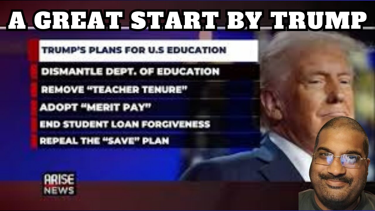 Trump vows to end the department of education