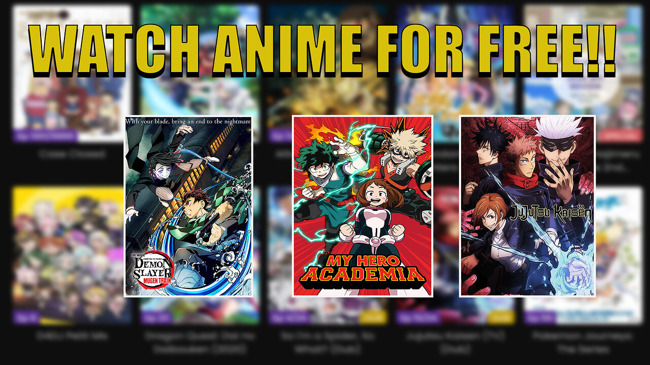 WATCH ANIME FREE WITH THIS APP