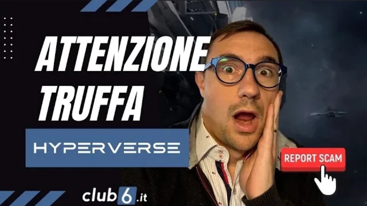 Hyperverse: La nuova truffa nel mondo Cripto! (problema prelievo)