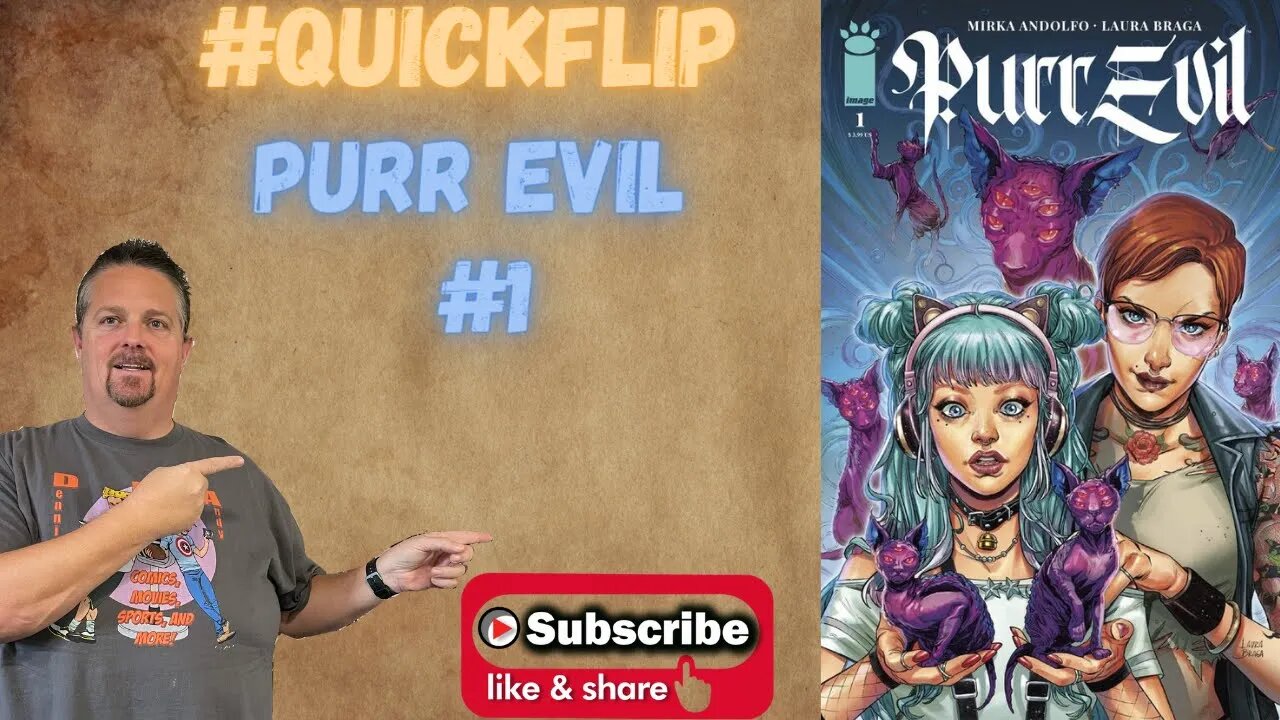 Purr Evil #1 Image Comics #QuickFlip Comic Review Mirka Andolfo,Laura Braga #shorts