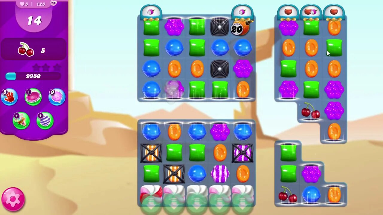 Candy Crush Saga Level 125