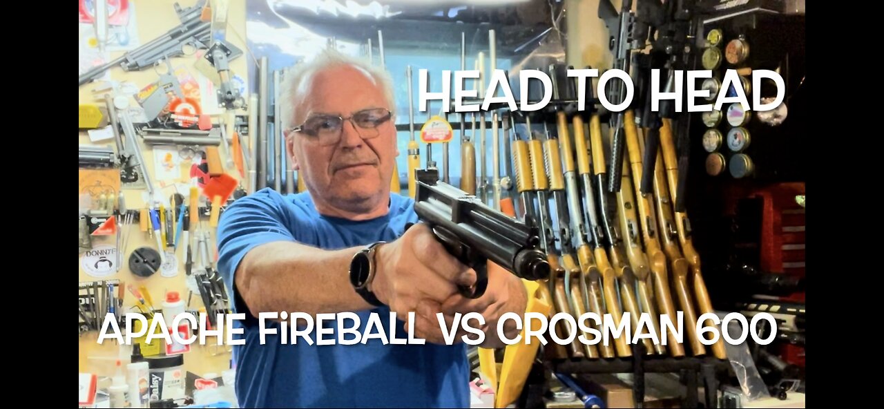 Head to head challenge Apache Fireball vs Crosman 600