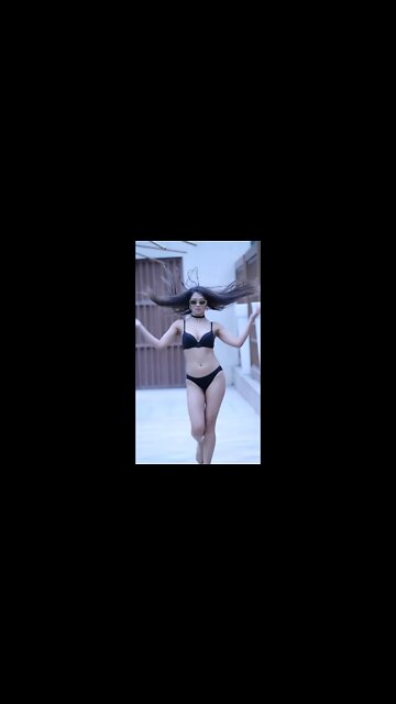 Bhojpuri actress Namrita Malla shared Video wearing a Black Bikini
