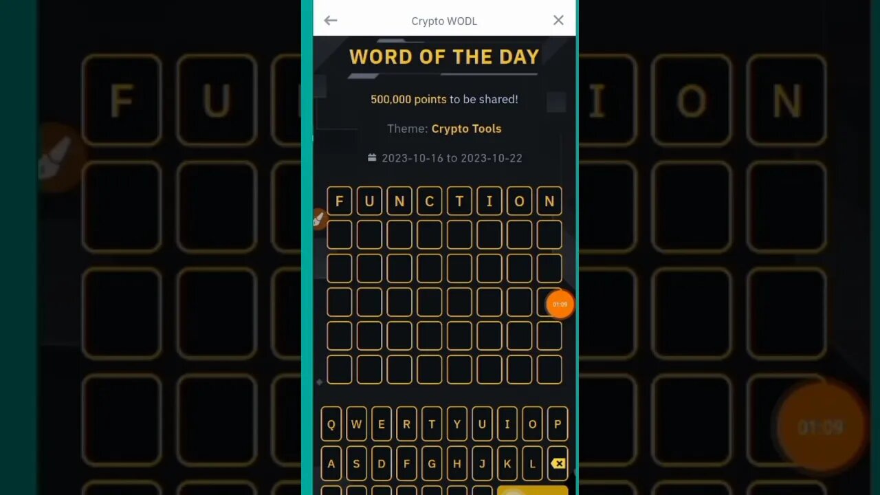 Today Binance Crypto WODL Answer 20/10/23 Binance All WOTD Letter Answr | Crypto Tools #wodlanswers