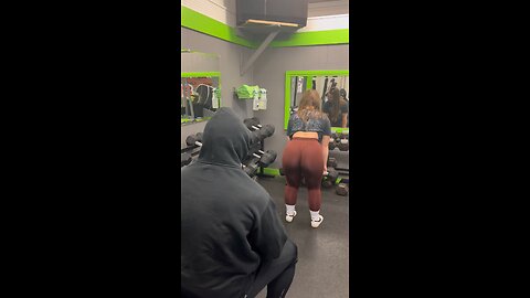 Blind gym bro