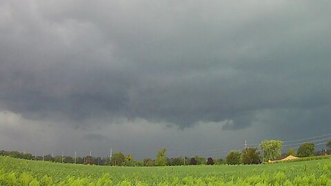 Why do thunderstorms develop along cold fronts?