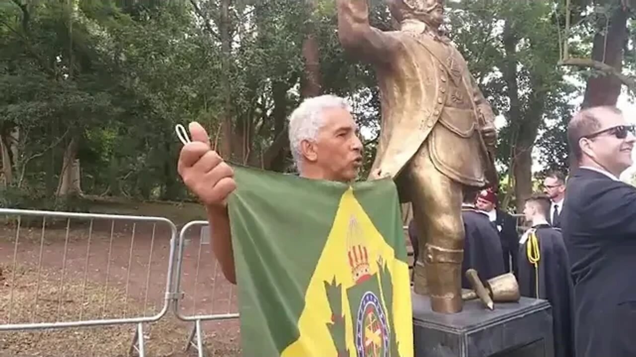 Estatua de Dom Pedro I é inaugurada pela Maçonaria no aniversário em SP