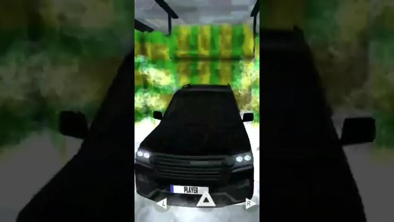 Scary Car Wash 😱 Land Cruiser CAR SIMULATOR 2 #shorts #carwash #scary #ytshorts #landcruiser