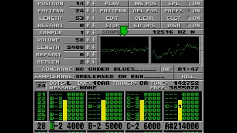 Atari ST Protracker Mods - No Order Blues