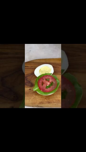 egg sammie recipe for your next party appetizer #Shorts