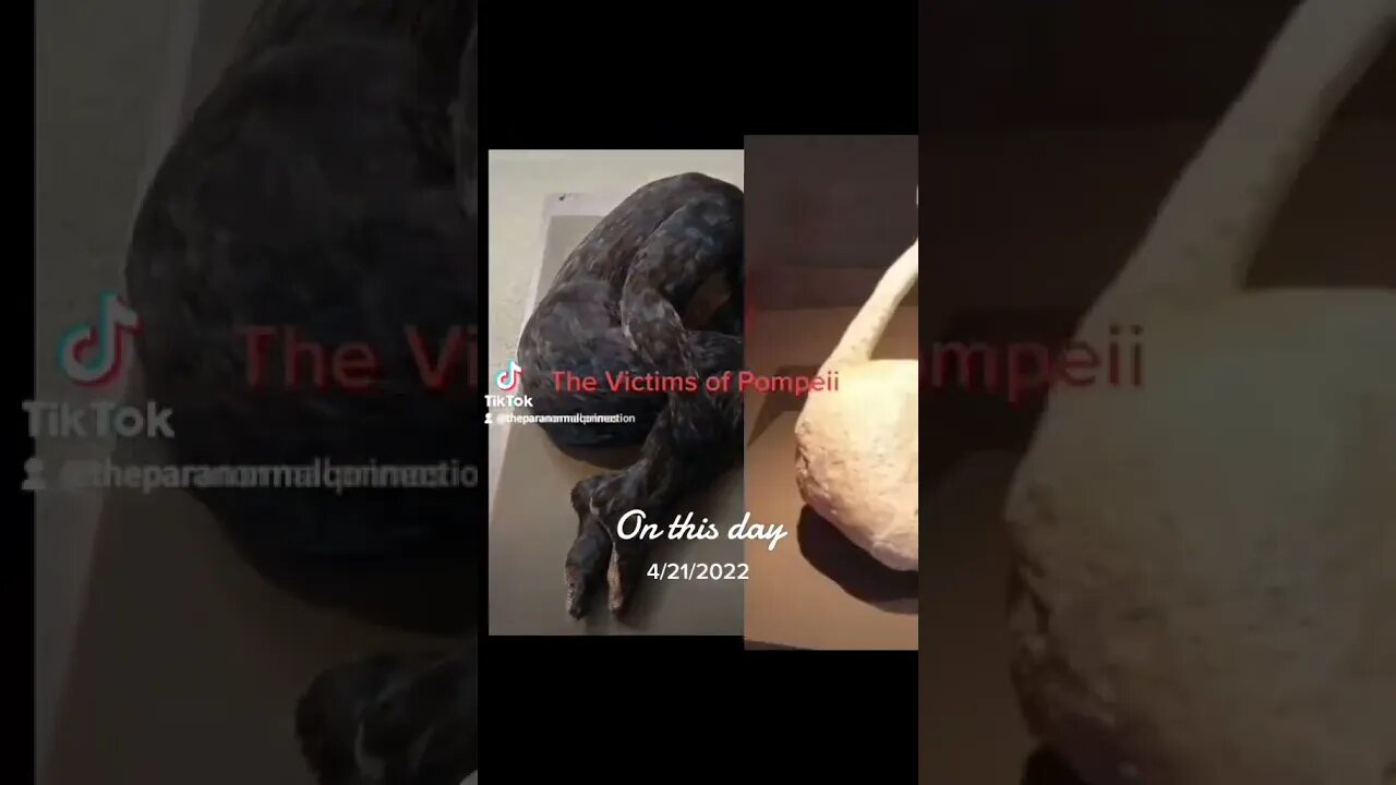 The Victims of Pompeii/On this Day