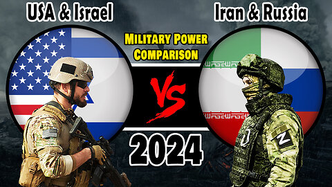 USA Israel vs Iran Russia Military Power 2024