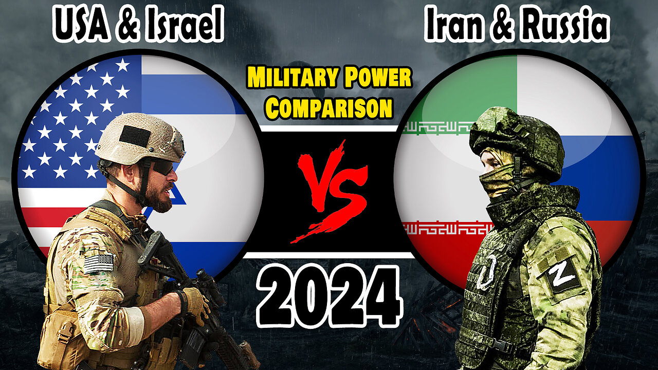 USA Israel vs Iran Russia Military Power 2024