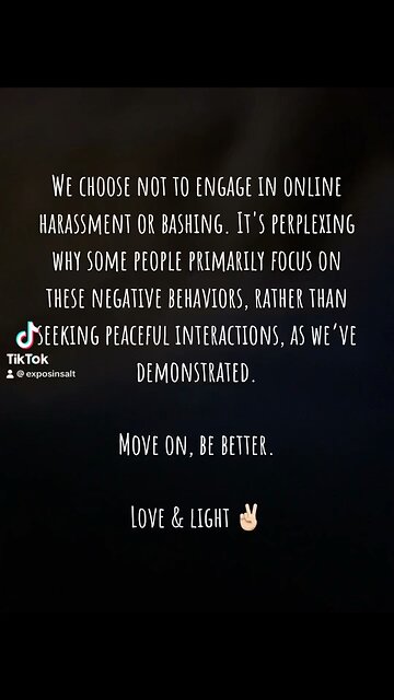 Peaceful online interactions