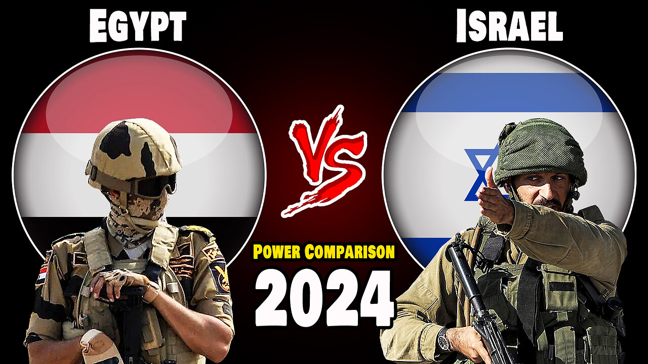 Egypt vs Israel Military Power Comparison 2024 | Israel vs Egypt Military Power 2024