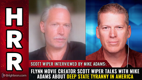FLYNN MOVIE creator Scott Wiper talks with Mike Adams about deep state TYRANNY...
