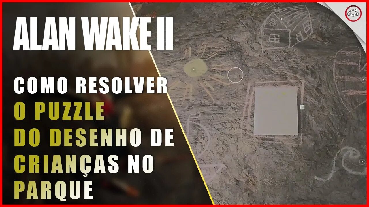 Alan Wake 2, Como resolver o puzzle dos desenhos de criança no parque | Super-Dica