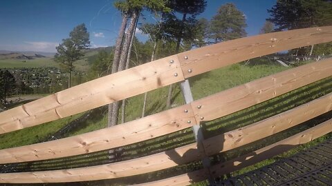 Mountain Coaster pt 2....zippy zoom