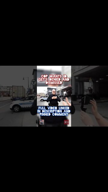 COP WANTS ID. GET'S DISMISSED. WALK OF SHAME. #Shorts