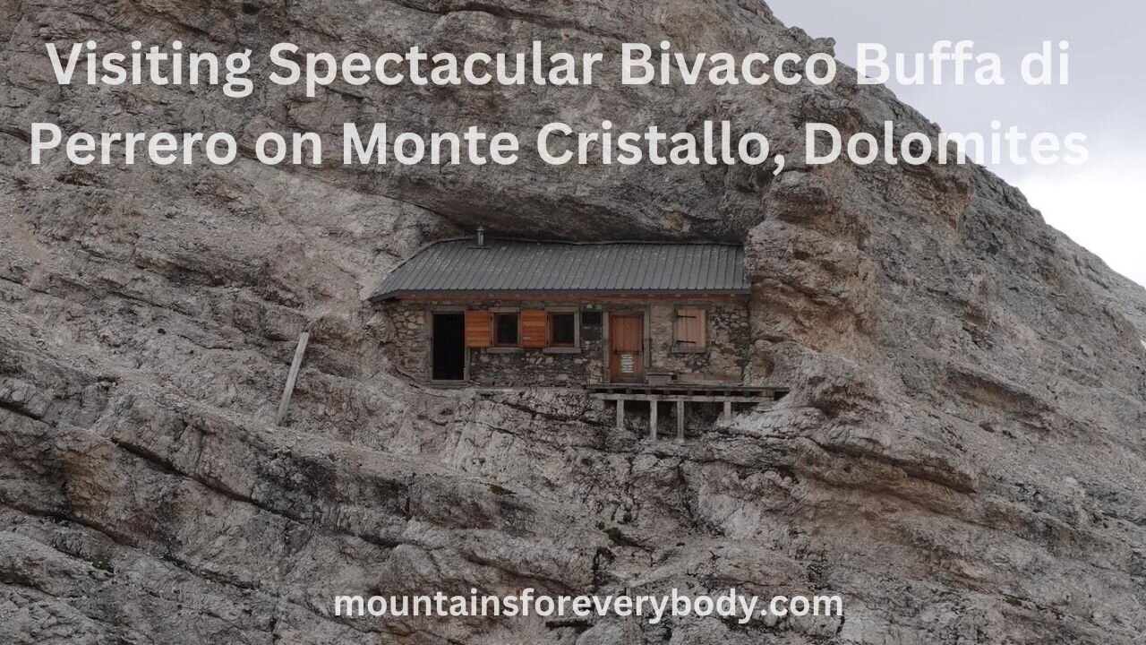Bivacco Buffa di Perrero on Monte Cristallo