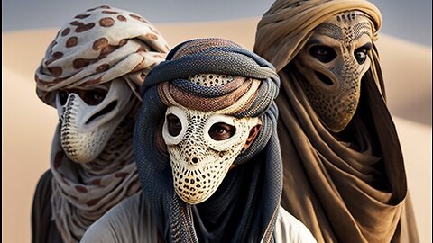 REPTILES as ASSASINS / AI generated