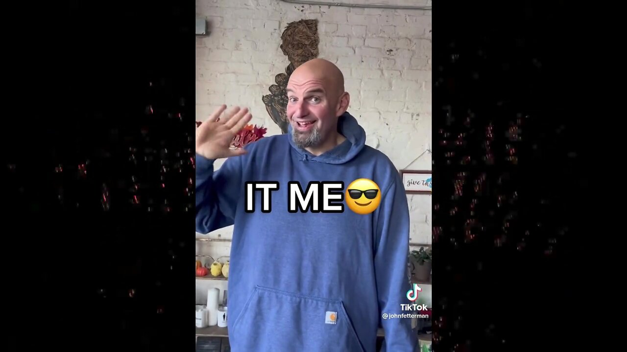 MSNBC Host floats idea of John Fetterman (aka Fetterwoman) Running For President + TikTok