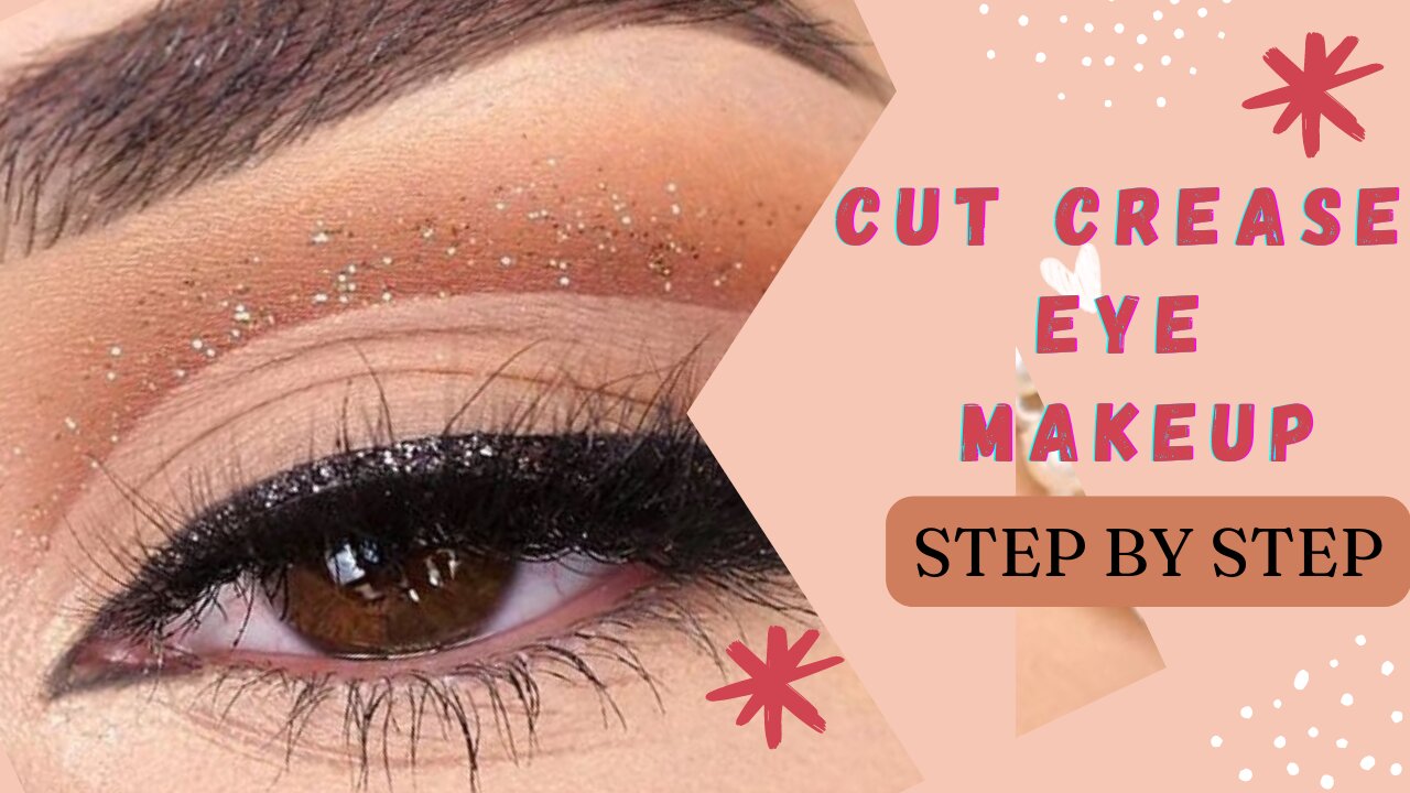 Cut Crease Eye Makeup Tutorial (Step By Step) | #makeup