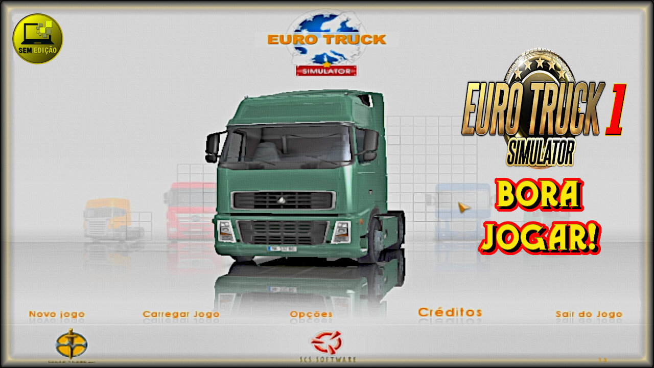 COMO BAIXAR E INSTALAR EURO TRUCK SIMULATOR #semedissaum #pc #games
