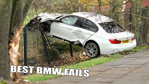 IDIOT BMW DRIVERS, CRAZY BMW FAILS COMPILATION 2023