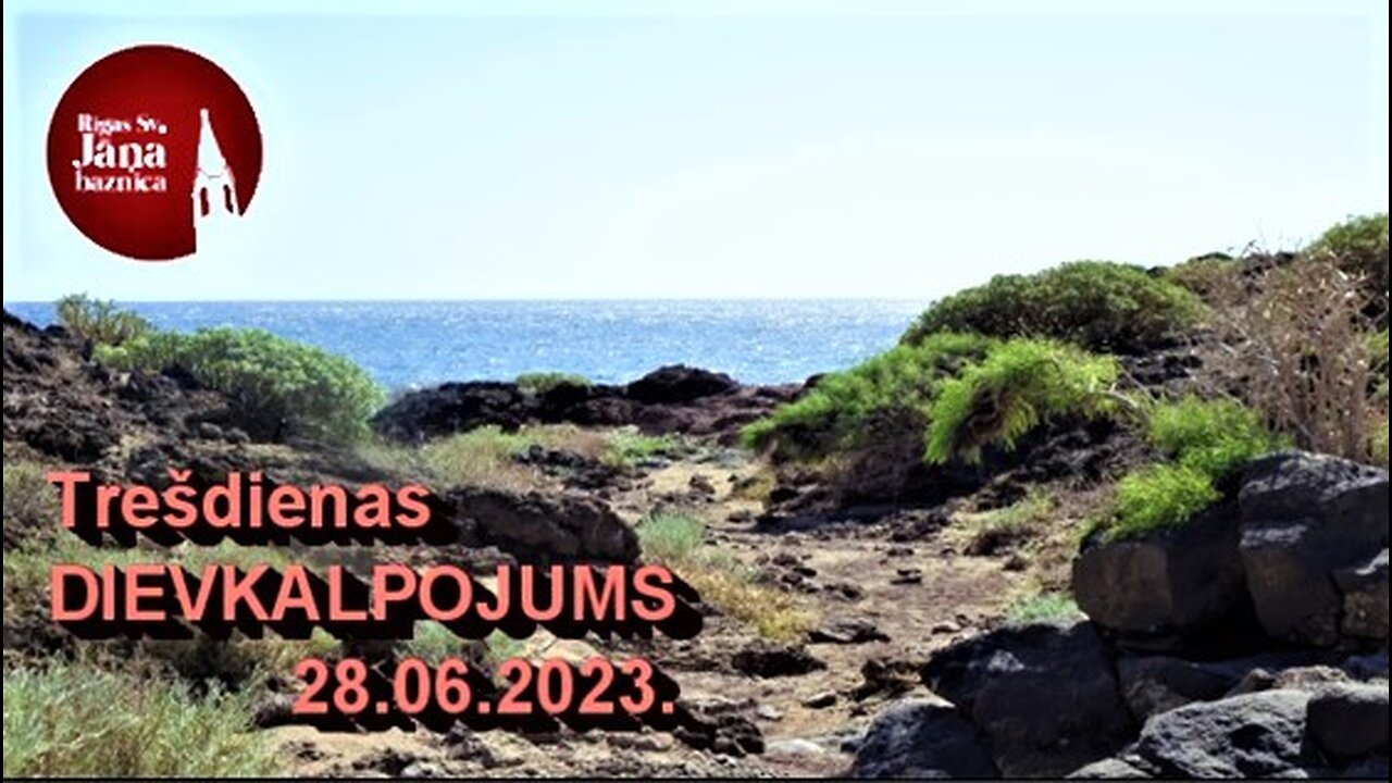 Trešdienas dievkalpojuma svētrunas ieraksts 2023.gada 28.jūnijā
