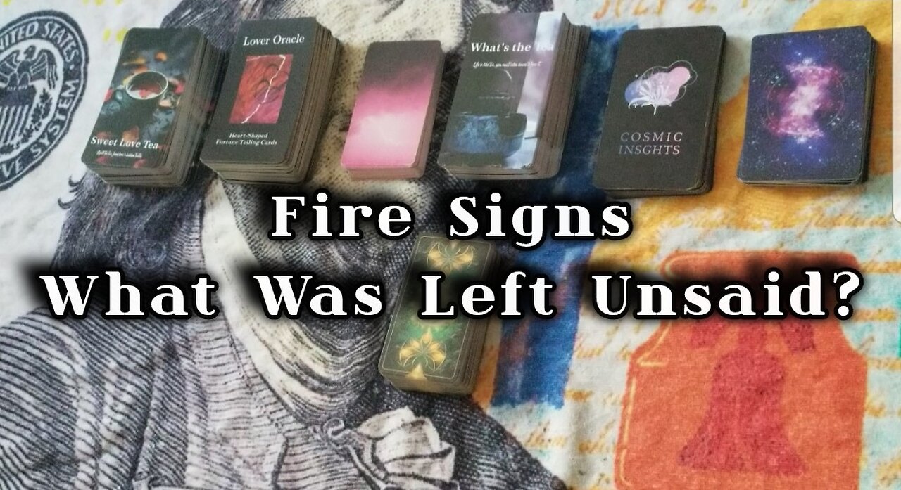 FIRE SIGNS [Aries, Leo, Sagittarius] What was Left UNSAID?? 🤡🤣🤔