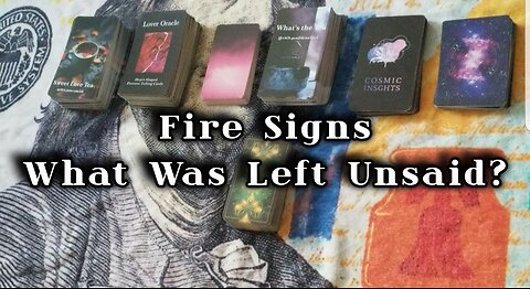 FIRE SIGNS [Aries, Leo, Sagittarius] What was Left UNSAID?? 🤡🤣🤔