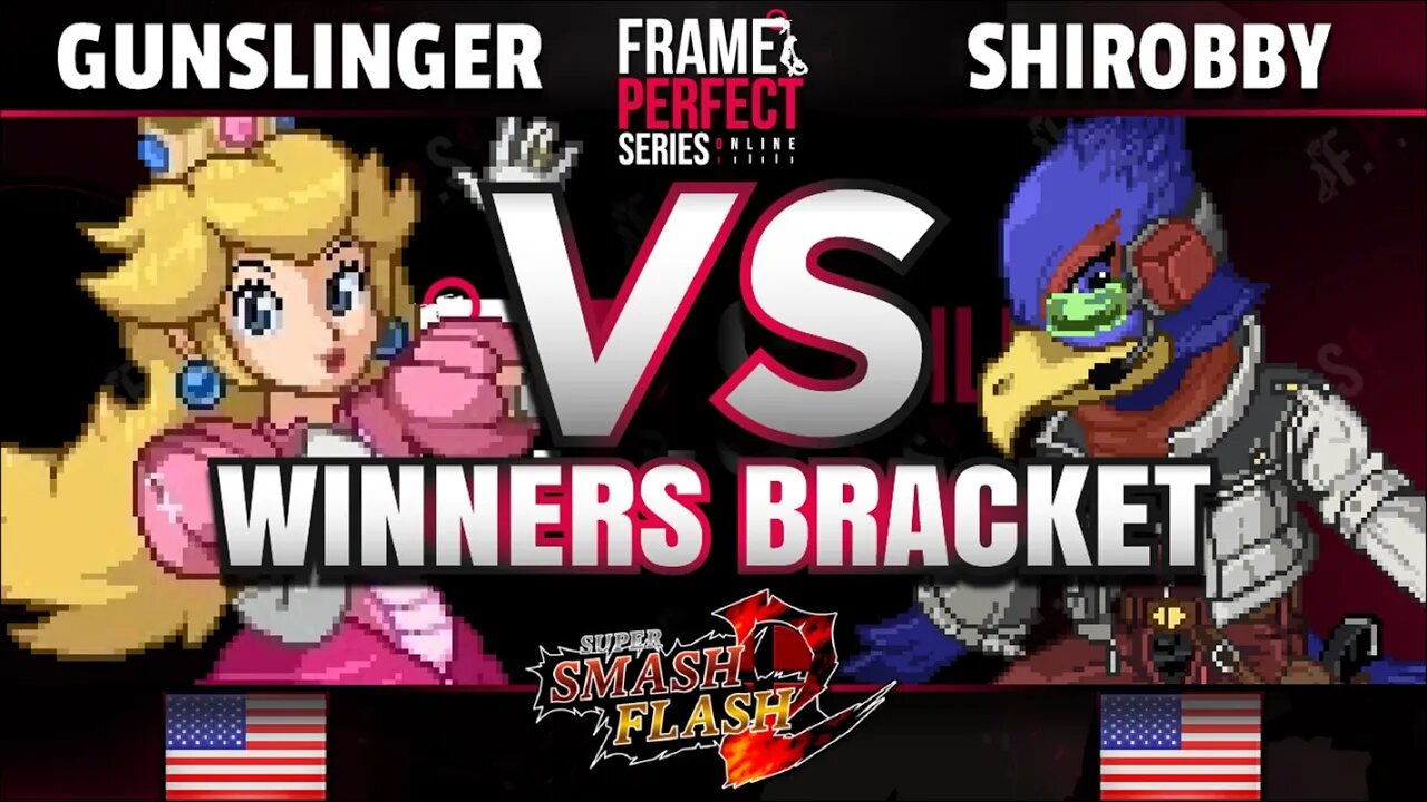 FPS6 Online - GS | gunslinger (Peach) vs. AFM | shirobby (Falco, DK) - SSF2 Winners Bracket