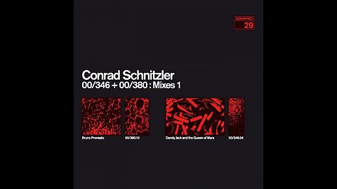 00/346+00/380: Mixes 1 - Conrad Schnitzler
