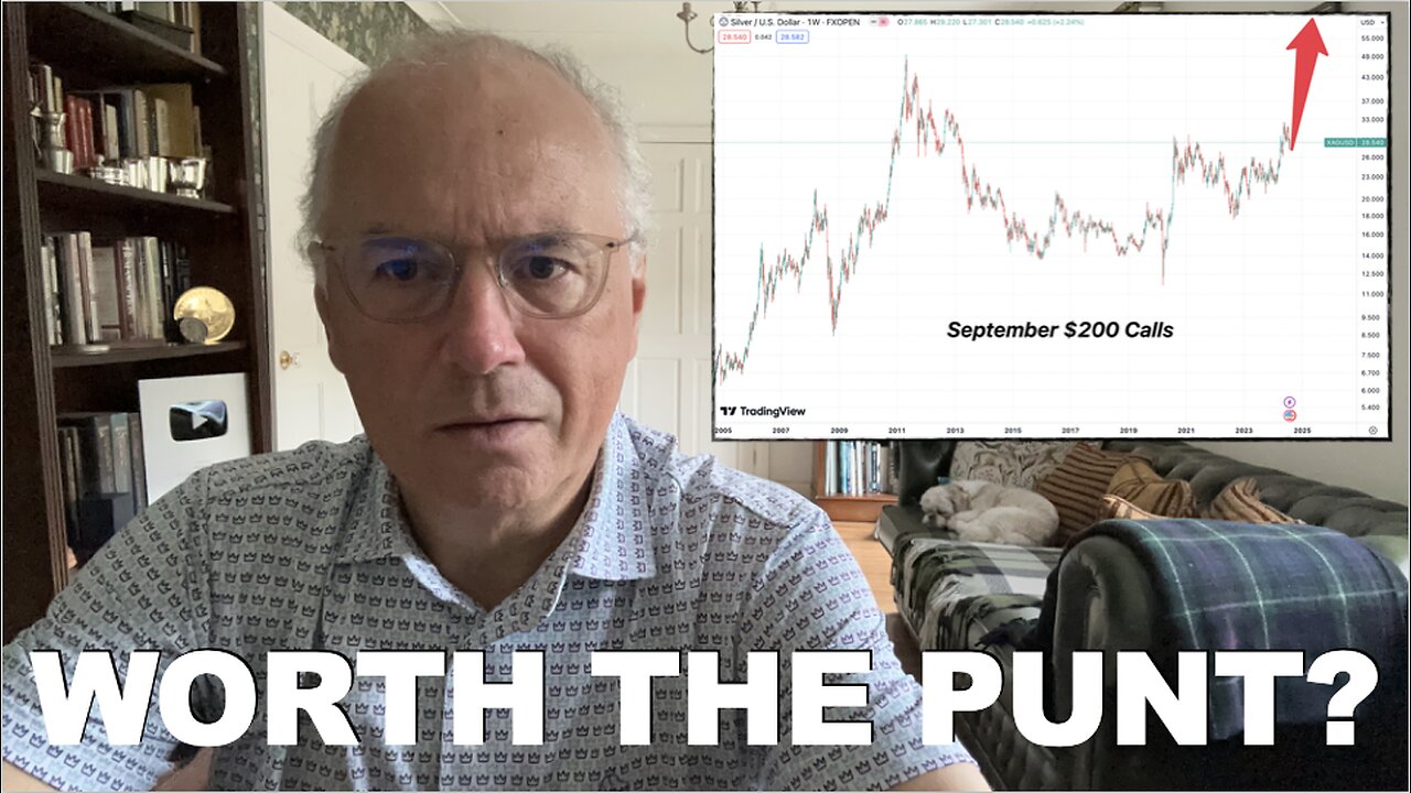 Big Options Bet On Silver as Speculator Expects Price Explosion.