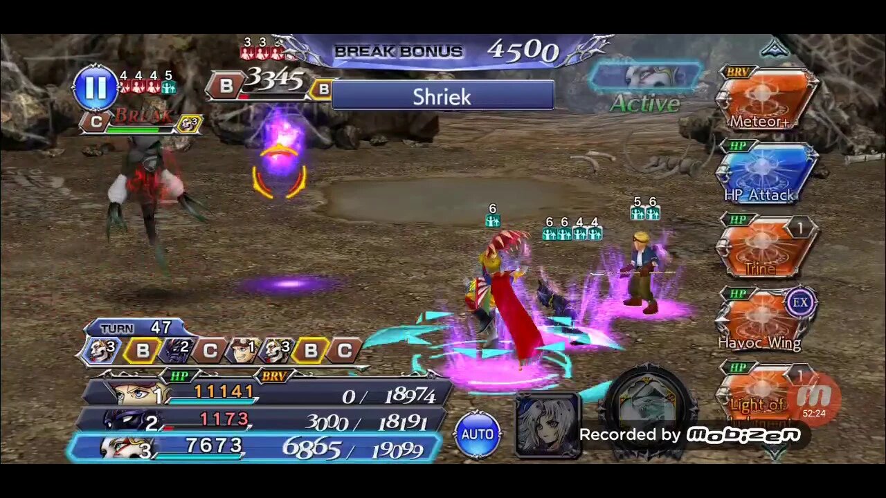 Burrow of the Phoenix Hard mode pt 2 A / Final Fantasy: Dissidia Opera Omnia