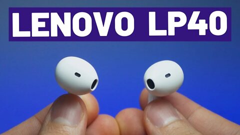 LENOVO LP40 - FONE SOMENTE PARA HOME OFFICE (Review #77)