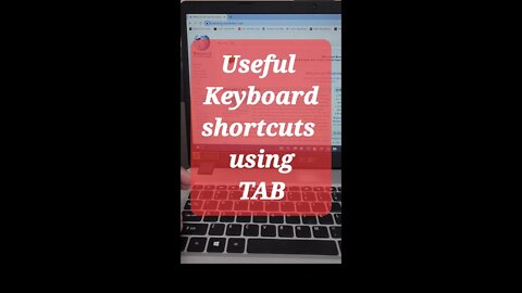 Useful keyboard shortcuts using TAB #shorts #youtubeshorts